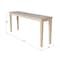 International Concepts Rectangle Shaker Console Table Extended Length-72 in, 72 W, 16 L, 30 in H, Wood, Unfinished OT-9S-72 - alternate 2